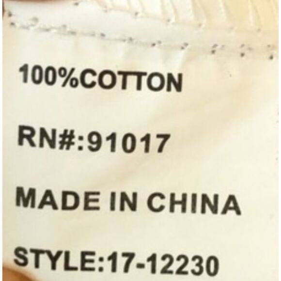 Solitaire Blue Red Stripe Embroidered Blouse Women's Size Small Pullover Longer - Picture 4 of 8